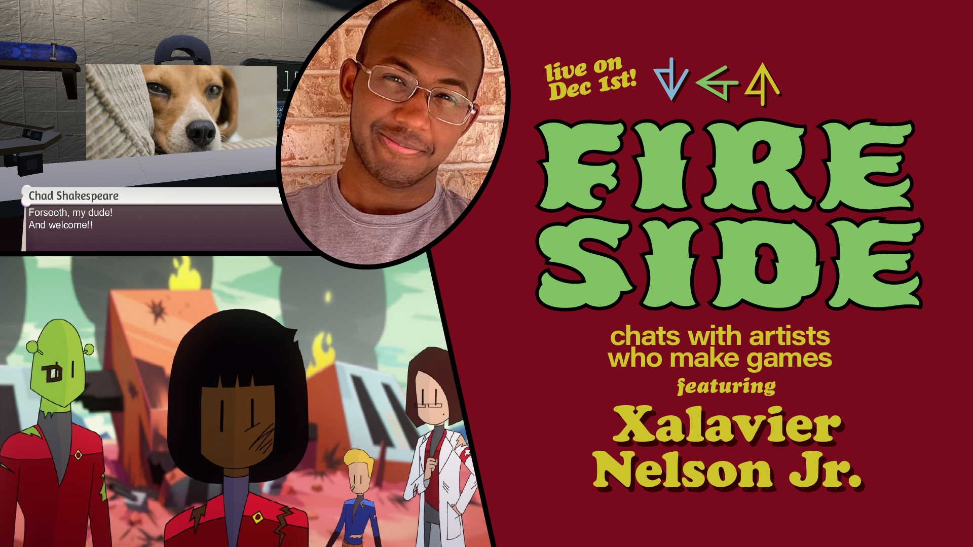VGA Fireside with Xalavier Nelson Jr. — VGA Gallery